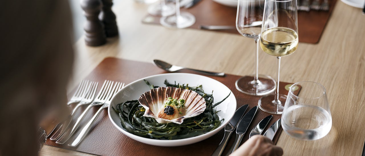 Middag med femrätters signaturmeny på Hildring