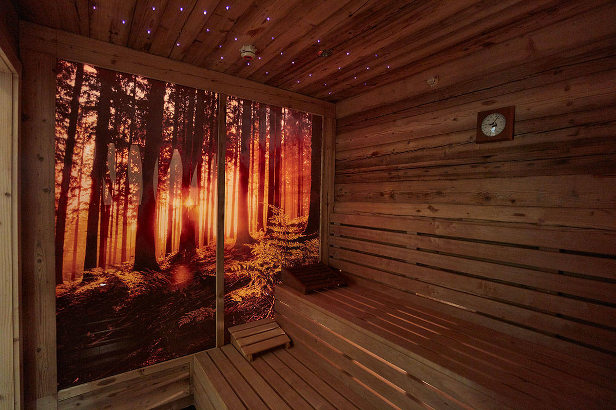 Örtbastu i Ocean spa