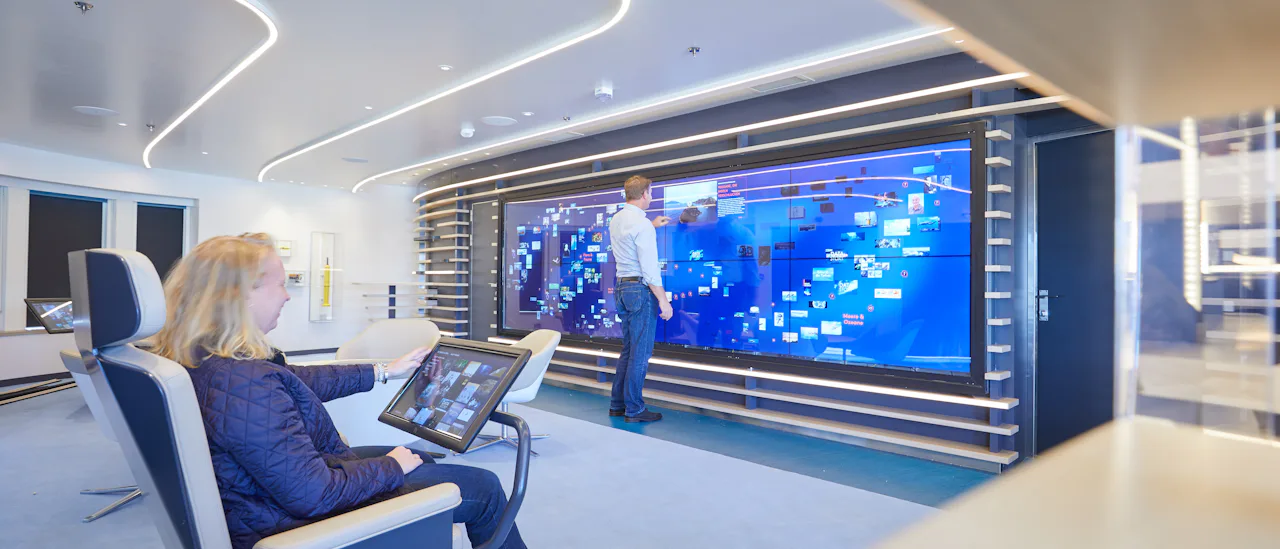 The high-tech Ocean Academy is a perfect spot to learn about the places you'll visit