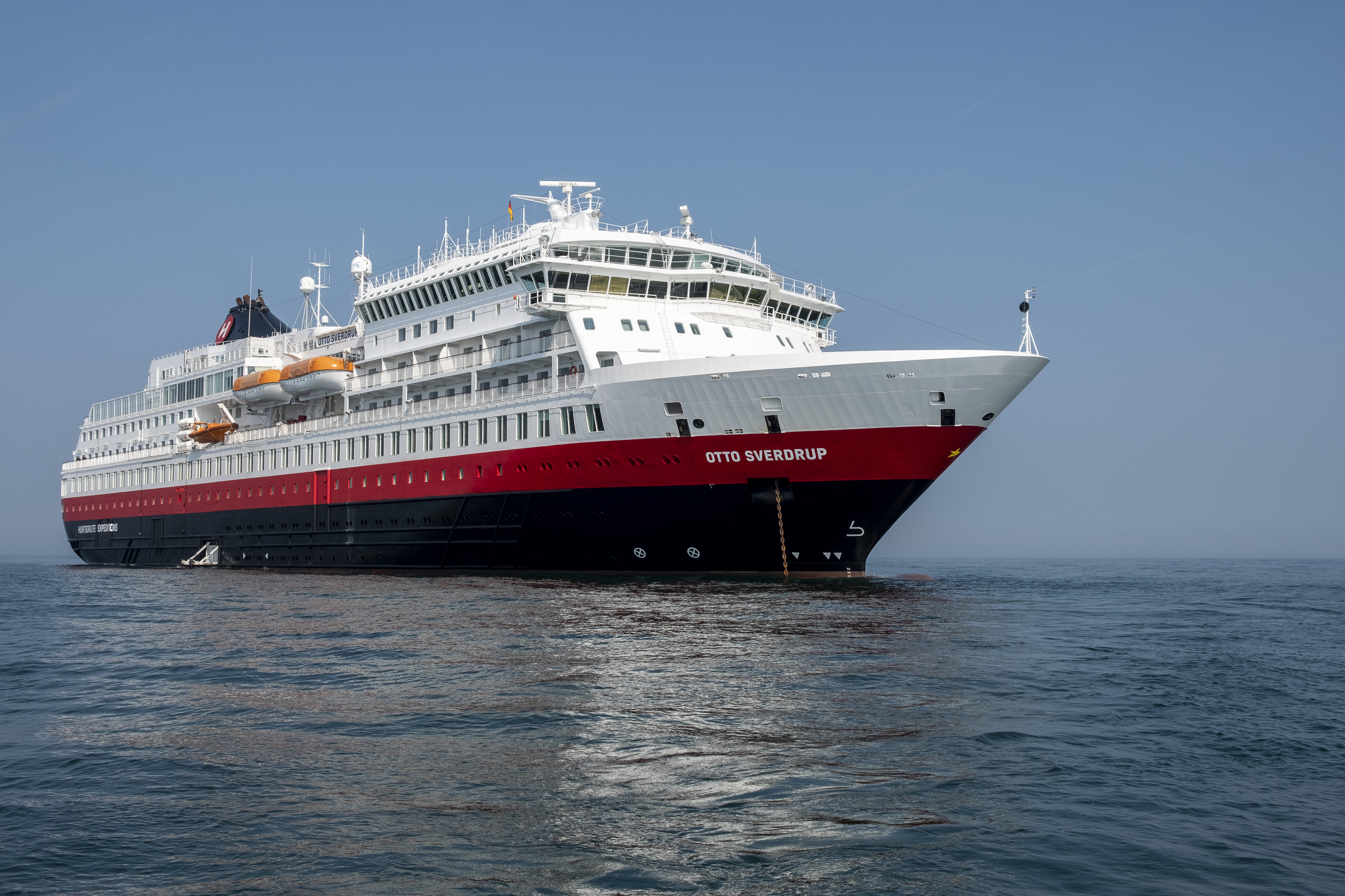 Nuvarande position för MS Otto Sverdrup