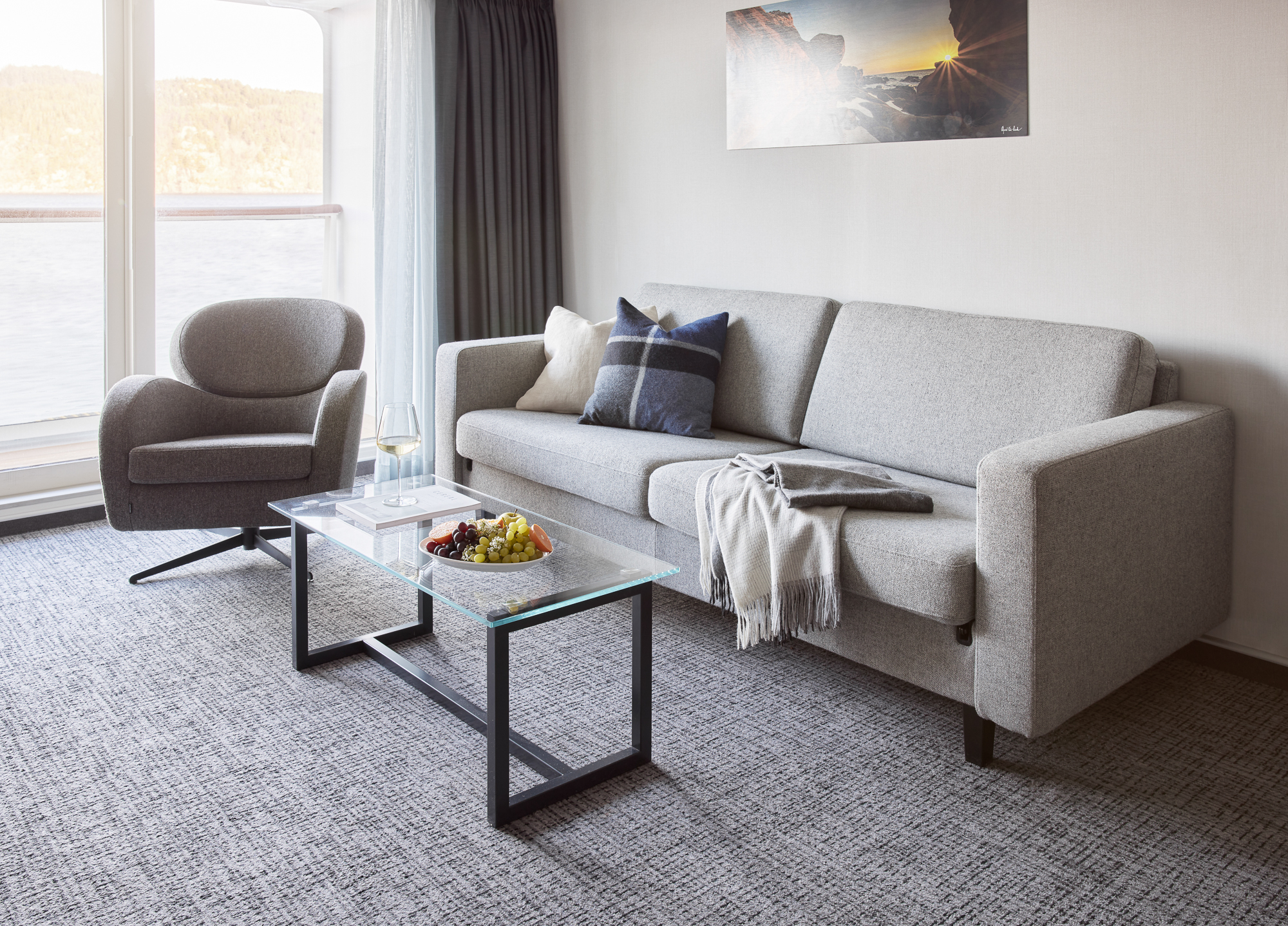 Stora bekväma hytter