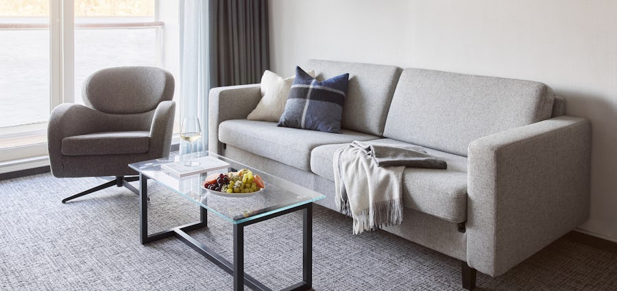 Stora bekväma hytter