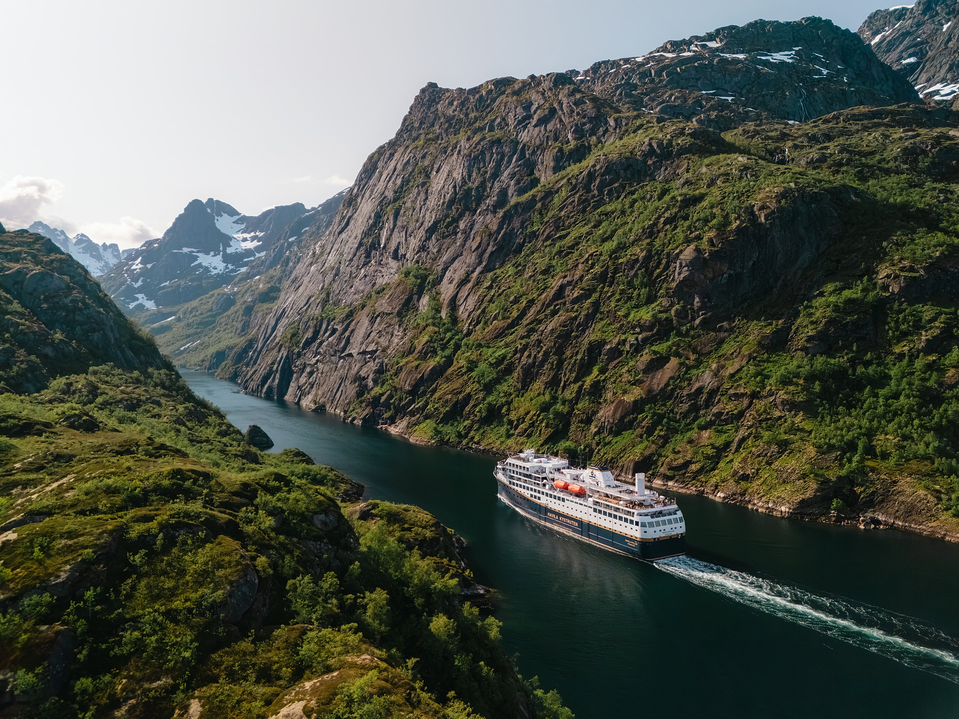 Spirande vår längs Norges kust