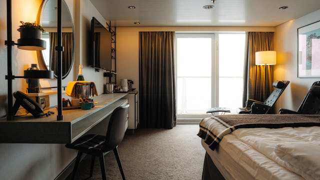 Bilden visar en svit kategori ME ombord MS Roald Amundsen.