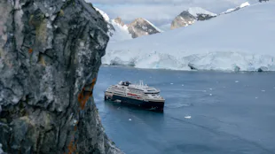 MS Fridtjof Nansen fartyg i Antarktis