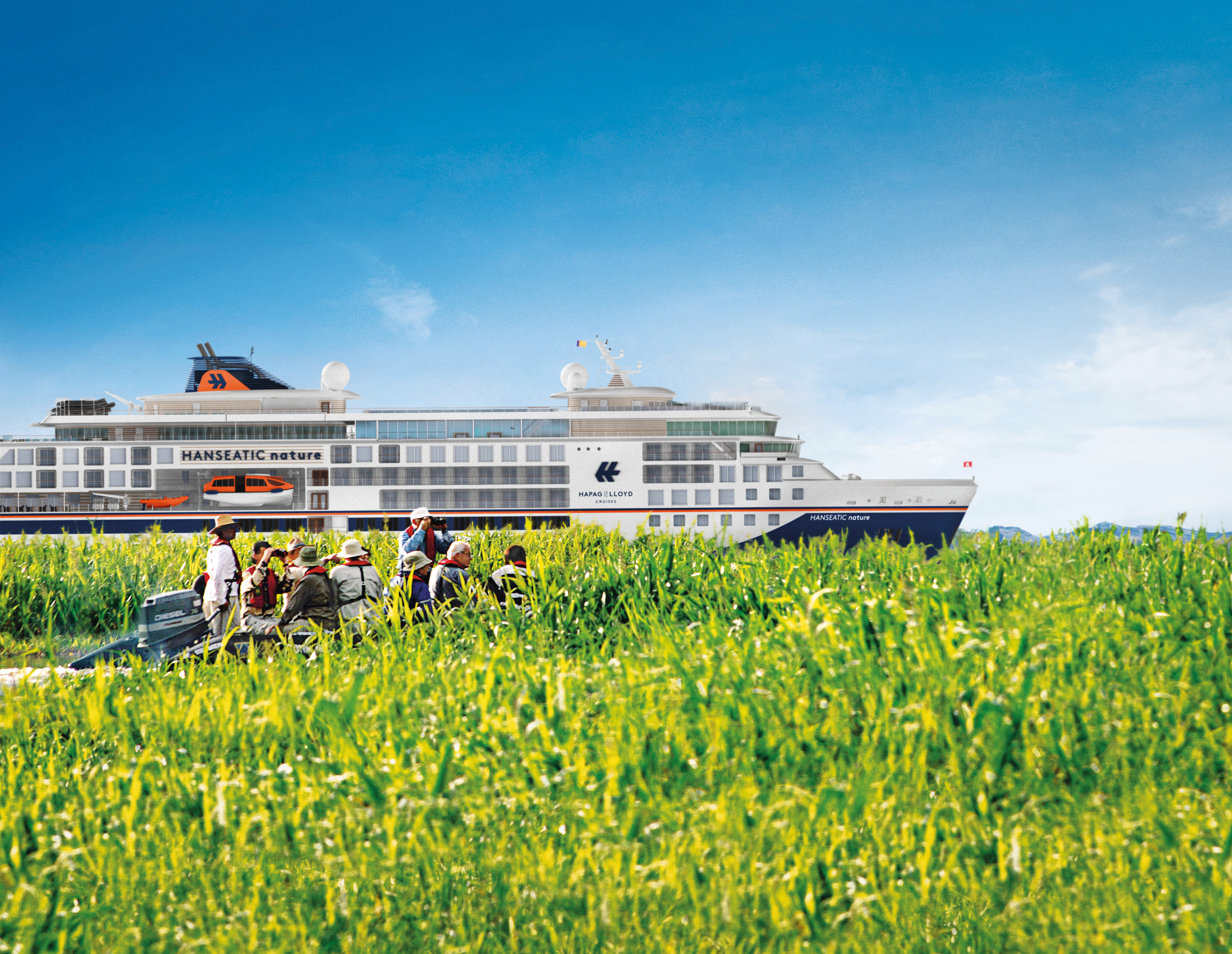 Nuvarande position för HANSEATIC nature